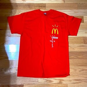 Travis Scott Cactus Jack McDonald’s T-Shirt